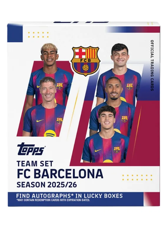 Topps Soccer 25/26 — FC Barcelona Team Set